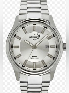 Tourneau Silver Dial Stainless WATCHGEAR BY TOURNEAU CORPORATE COLLECTION men’s